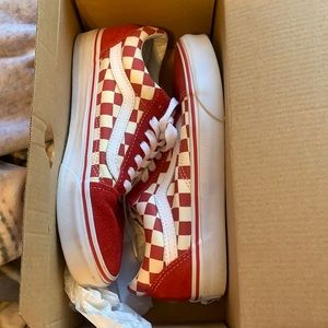 Checkered Vans